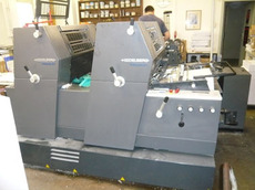 Двухкрасочная листовая офсетная печатная машина Heidelberg P