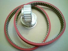 Шкивы,((колёса)), для зубчатых и клиновых ремней.