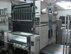 Офсетная машина RYOBI 662 PFH, красочность 2+1