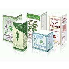 Производство картонной упаковки для лекарственных трав и на чаи
