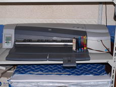 Продам плоттеры HP DesignJet 110 и HP DesignJet 111 формата А1 c установленной СНПЧ.