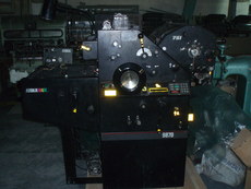 2-х красочная офсетная машина AB Dick 9870
