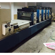 Офсетная листовая 4-красочная печатная машина Rapida 74-4+L