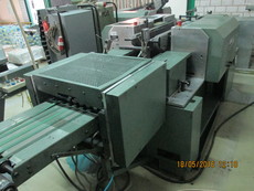 Rotary trimming line Muller Martini 341