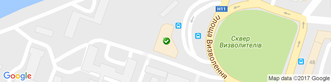 Карта объектов компании Печатная лавка