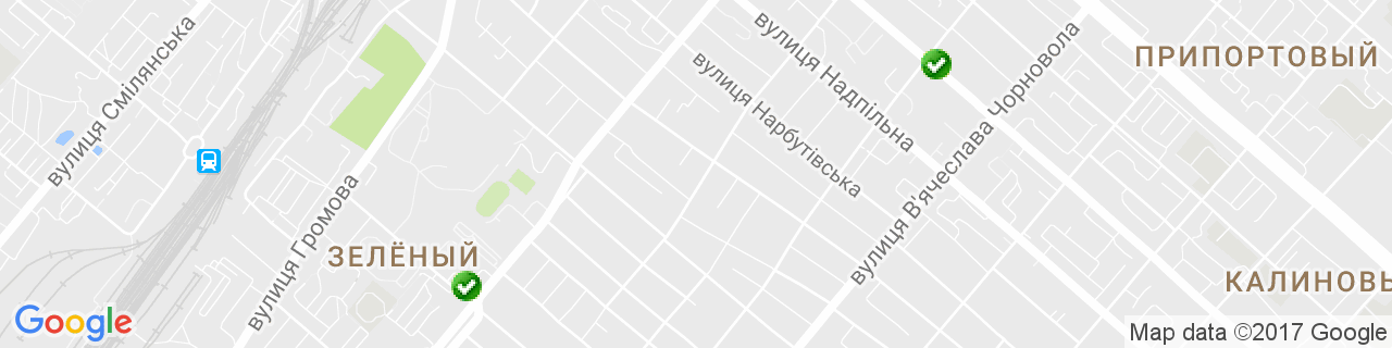 Карта объектов компании Альтаир Карта объектов компании Альтаир
