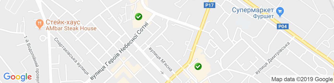 Карта об'єктів компанії DF Studio