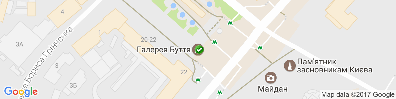 Карта объектов компании Easyprint