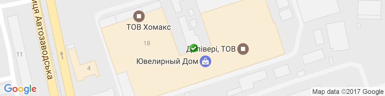 Карта объектов компании Европринт Карта объектов компании Европринт