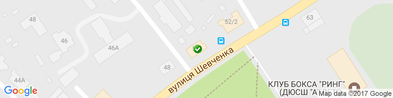 Карта об'єктів компанії РЕАЛЬ Карта об'єктів компанії РЕАЛЬ